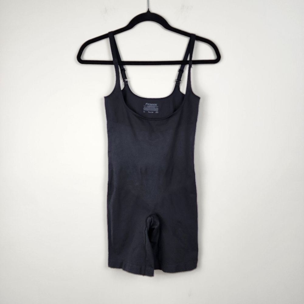 Maidenform Flexes Black Shape wear Stretch Jumpsuit Romper Size L - Picture 10 of 10